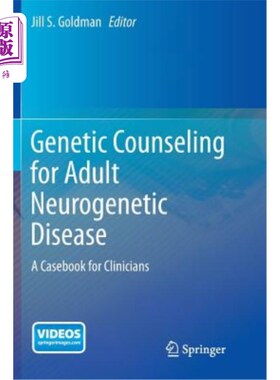 海外直订Genetic Counseling for Adult Neurogenetic Disease: A Casebook for Clinicians 成人神经遗传疾病的遗传咨询:临