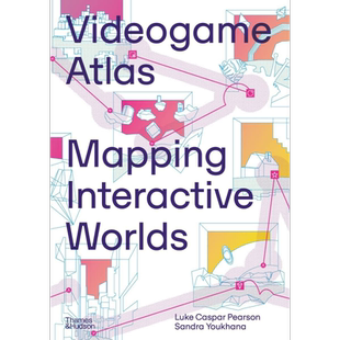 Videogame Atlas: Mapping Interactive Worlds 进口艺术 电子游戏地图集：映射互动世界 T&H出版 数字媒体设计【中商原版】