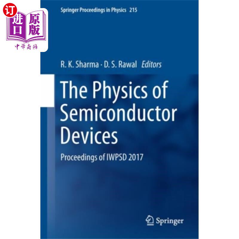 海外直订Physics of Semiconductor Devices 半导体器件物理