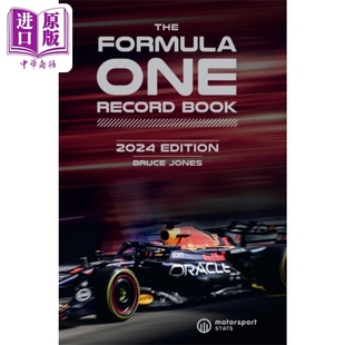 英文原版 赛车 Formula 一级方程式 纪录册 2024 Book 中商原版 生活休闲 预售 One The Jones Record Bruce