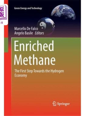 海外直订Enriched Methane: The First Step Towards the Hydrogen Economy 浓缩甲烷:迈向氢经济的初步