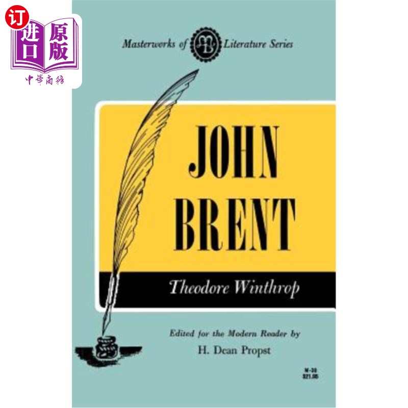 海外直订John Brent 约翰·布兰特