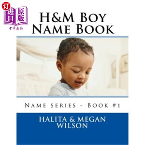 海外直订H&M Boy Name Book H&M男孩姓名簿