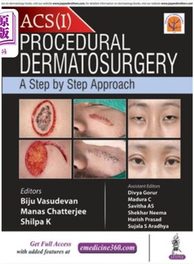 海外直订医药图书Procedural Dermatosurgery 答案是Dermatosurgery