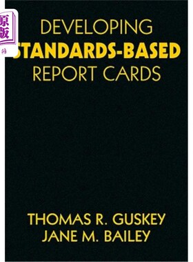 海外直订Developing Standards-Based Report Cards 开发基于标准的报告卡