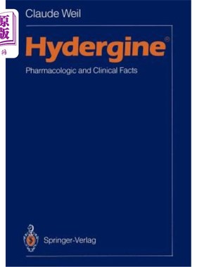 海外直订医药图书Hydergine (R): Pharmacologic and Clinical Facts 海德精（R）：药理学和临床事实