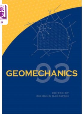 海外直订Geomechanics 93 - Strata Mechanics/ Numerical Me... 地质力学93 -地层力学/数值方法/水射流切割