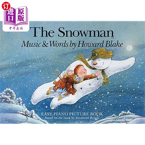 海外直订The Snowman: Easy Piano Picture Book