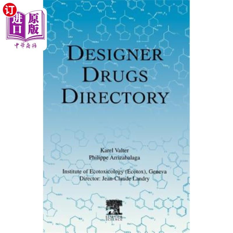 海外直订医药图书Designer Drugs Directory 设计师药物目录