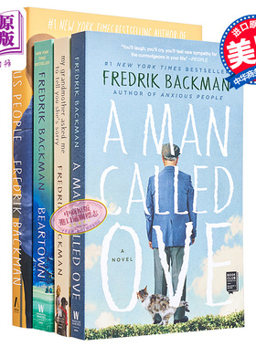 弗雷德里克 巴克曼作品集 英文原版 Fredrik Backman【中商原版】英文文学经典套装