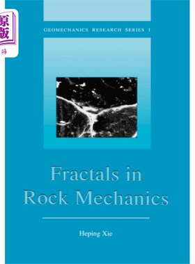 海外直订Fractals in Rock Mechanics 岩石力学中的分形