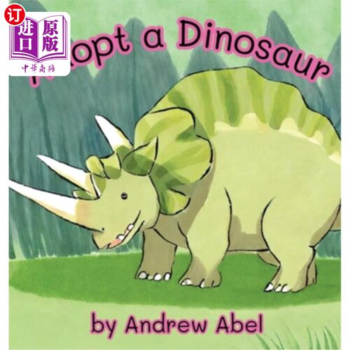 海外直订Adopt a Dinosaur 领养一只恐龙
