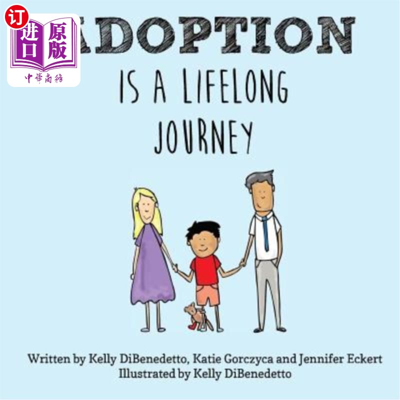 海外直订adoption is a lifelong journey 领养是一生的旅程