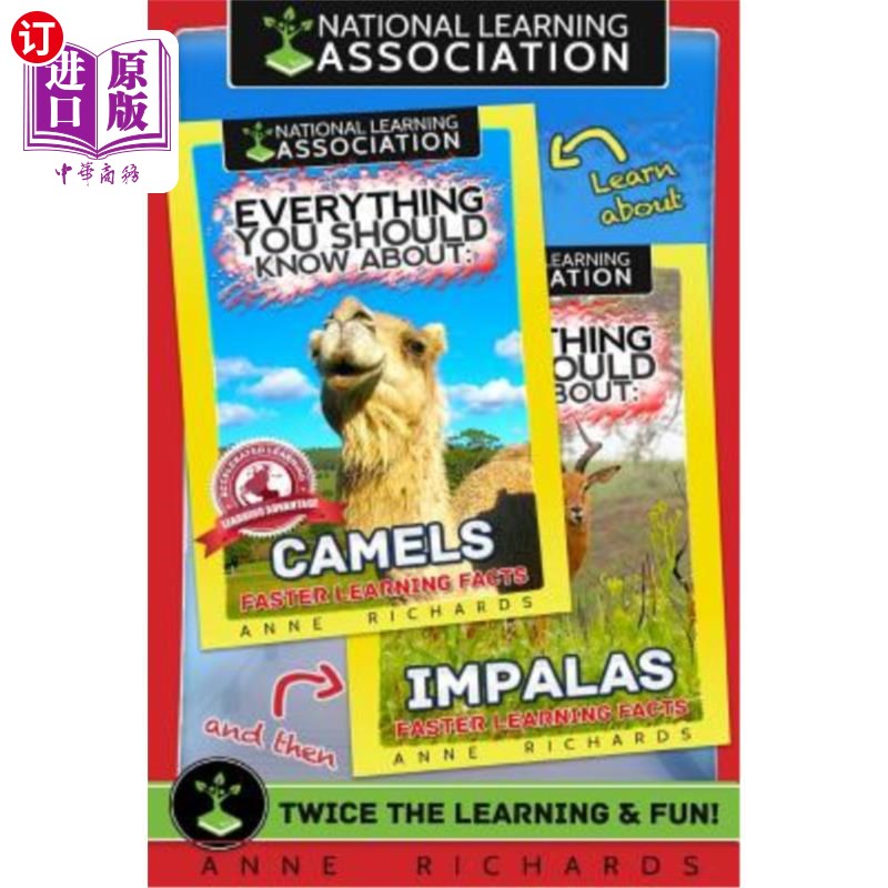 海外直订Everything You Should Know About: Camels and Impalas 你应该知道的一切:骆驼和黑斑羚