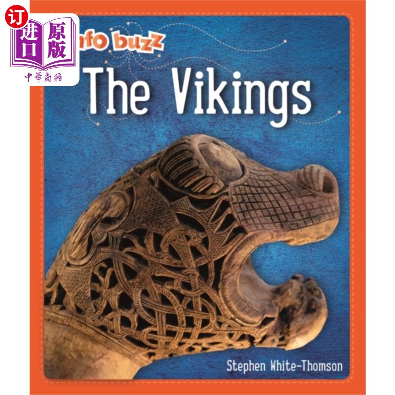 海外直订Info Buzz: Early Britons: Vikings 早期不列颠人:维京人