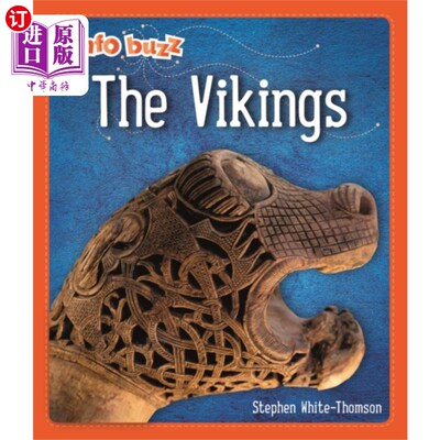 海外直订Info Buzz: Early Britons: Vikings 早期不列颠人:维京人