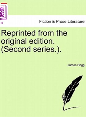 海外直订Reprinted from the Original Edition. (Second Series.). 从原版再版。(第二季)。