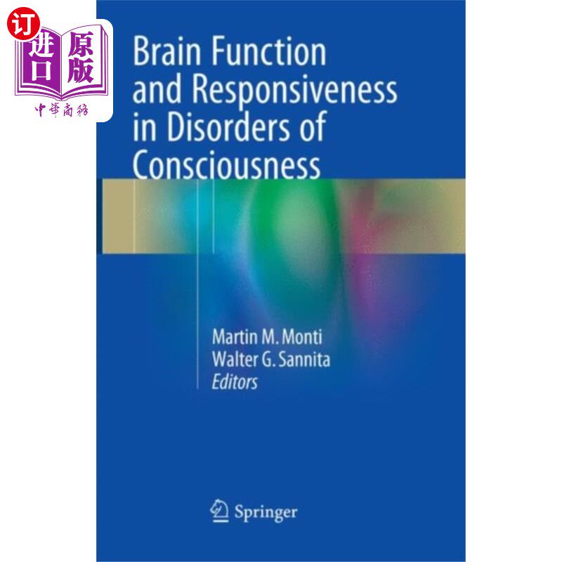 海外直订医药图书Brain Function and Responsiveness in Disorders o... 意识障碍的脑功能和反应性