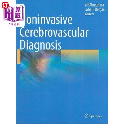 海外直订医药图书Noninvasive Cerebrovascular Diagnosis 非侵入性诊断脑血管