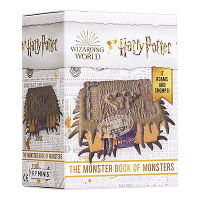 哈利波特 怪物之书 有声迷你摆件 Harry Potter The Monster Book of Monsters It Roams and Chomps 英文原版 Donald Lemke