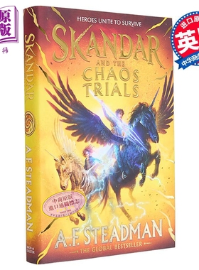 斯堪德3 斯堪德与混沌试炼 英版精装 英文原版 Skandar Skandar and the Chaos Trials 斯坎达系列 AF斯特德曼