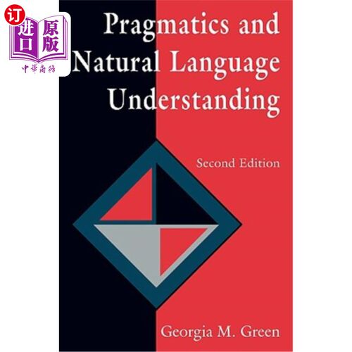 海外直订Pragmatics and Natural Language Understanding 语用学与自然语言理解“，