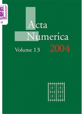 海外直订ACTA Numerica 2004: Volume 13 2004年第13卷
