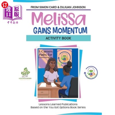 海外直订Melissa Gains Momentum Activity Book 梅丽莎获得动力活动书