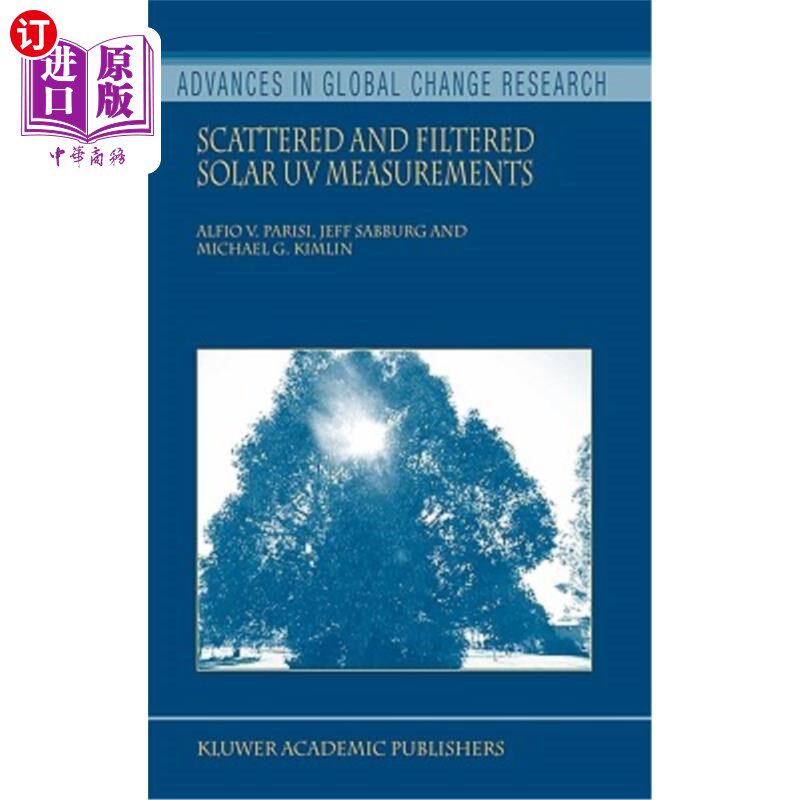 海外直订Scattered and Filtered Solar UV Measurements 散射和过滤太阳紫外线测量