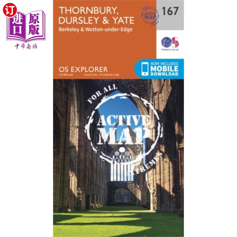 海外直订Thornbury, Dursley and Yate 索恩伯里，德思礼和叶