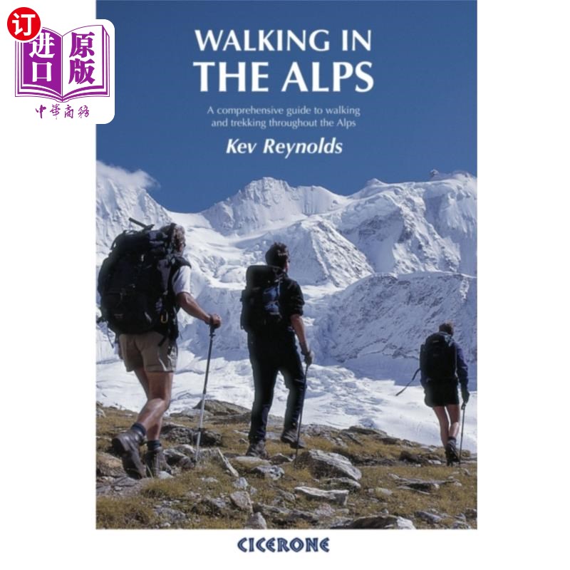 海外直订Walking in the Alps 漫步阿尔卑斯山