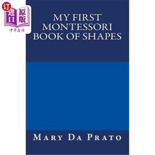 海外直订My First Montessori Book of Shapes 我的第一本蒙台梭利形状书