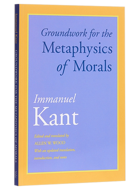 【中商原版】康德：道德形而上学的奠基 英文原版 哲学书籍 Groundwork for the Metaphysics of Morals Immanuel Kant