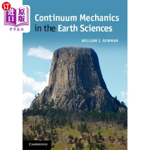 海外直订Continuum Mechanics in the Earth Sciences 地球科学中的连续介质力学
