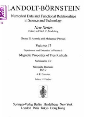 海外直订Nitroxide Radicals / Nitroxid-Radikale 2 氮氧化物自由基/ nitrooxide - radikale