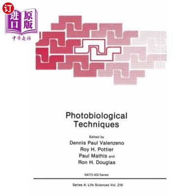 海外直订Photobiological Techniques 光生物学的技术