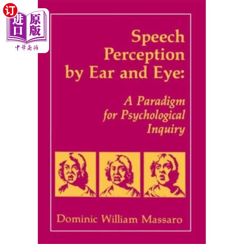 海外直订Speech Perception By Ear and Eye 耳目言语感知