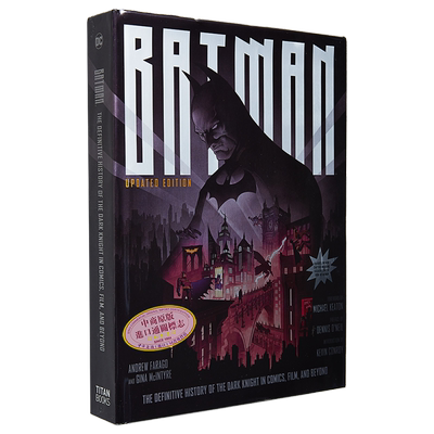 预售 蝙蝠侠 黑暗骑士漫画电影历史设定集画册 Batman History of the Dark Knight in Comics  Film  英文原版【中商原版】