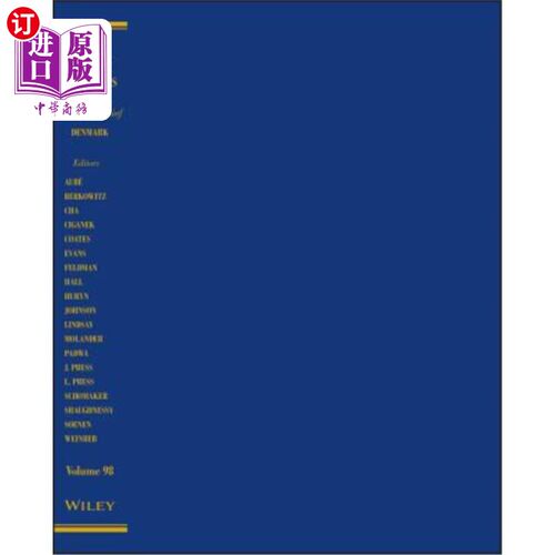 海外直订Organic Reactions, Volume 98 有机反应，第98卷
