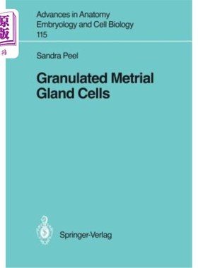 海外直订医药图书Granulated Metrial Gland Cells 粒状子宫腺细胞