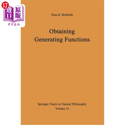 海外直订Obtaining Generating Functions 获取生成函数