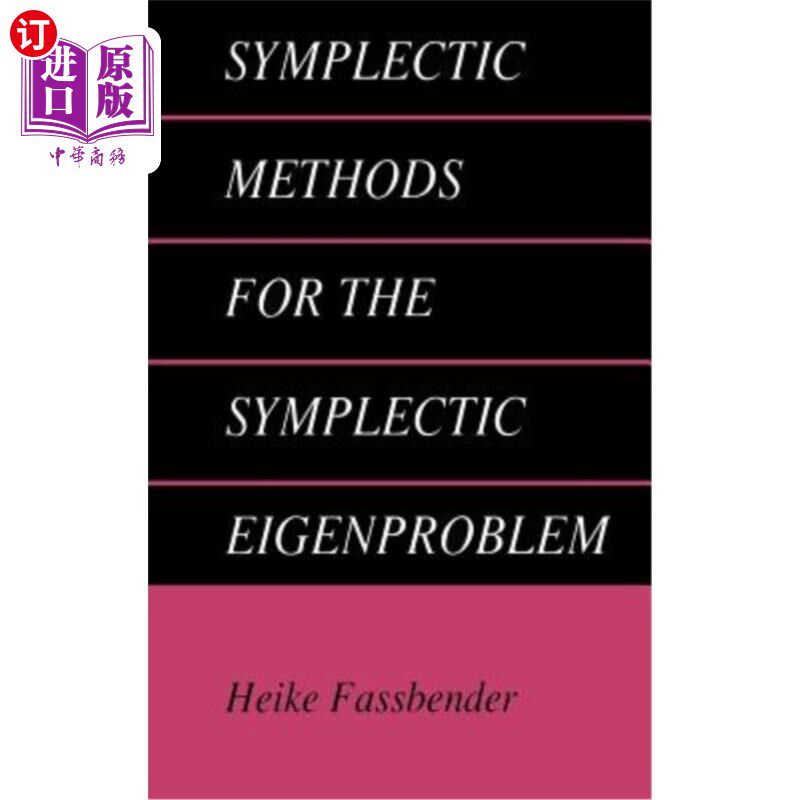 海外直订Symplectic Methods for the Symplectic Eigenproblem 辛特征问题的辛方法
