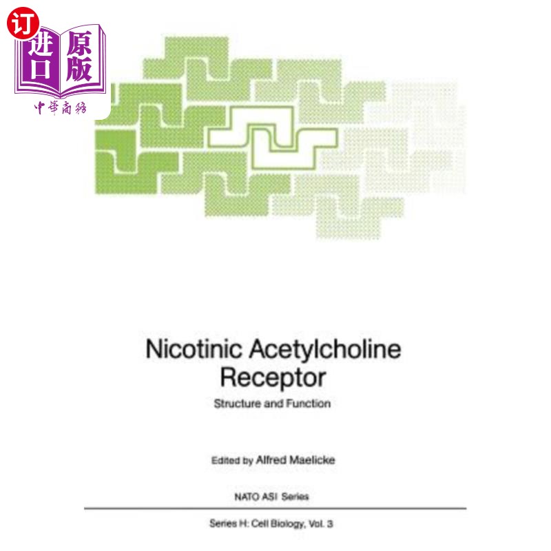 海外直订Nicotinic Acetylcholine Receptor: Structure and Function 烟碱型乙酰胆碱受体的结构与功能