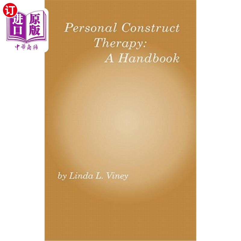 海外直订医药图书Personal Construct Therapy: A Handbook 个人建构疗法手册