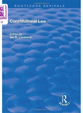 海外直订Constitutional Law 宪法