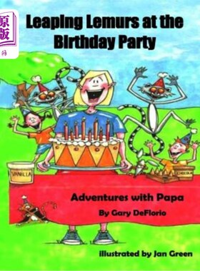 海外直订Leaping Lemurs at the Birthday Party 生日派对上跳狐猴