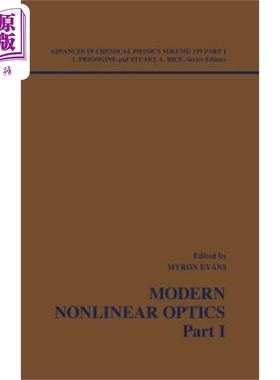 现货 现代非线性光学 第1部分 第119 Modern Nonlinear Optics, Part 1, Second Edition (Volume 119 Myron Evans