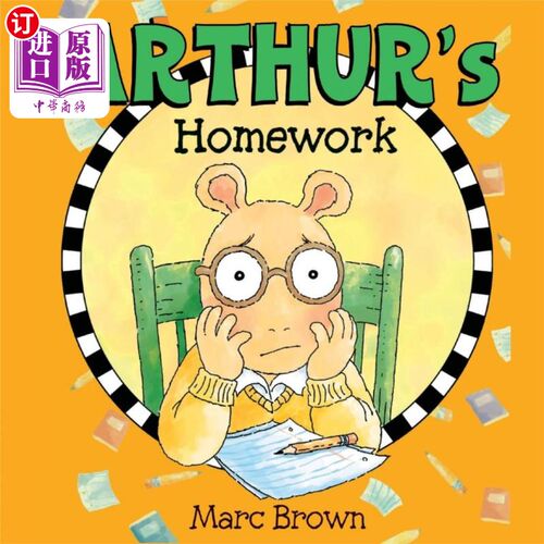 按需印刷Arthur s Homework 亚瑟的家庭作业