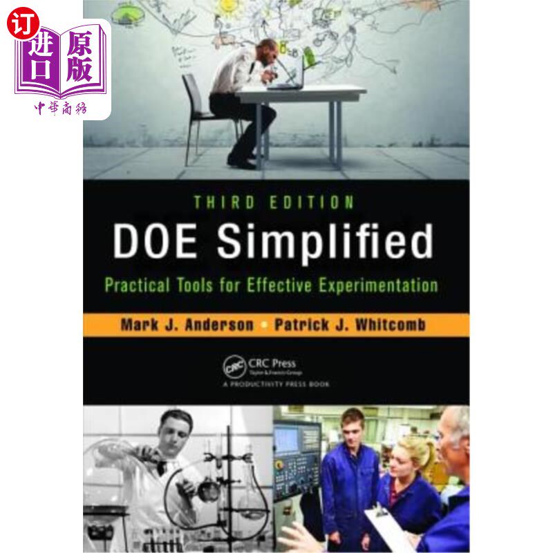 海外直订Doe Simplified: Practical Tools for Effective Experimentation, Third Edition Doe简化:有效实验的实用工具,第