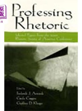 海外直订Professing Rhetoric 表达的言辞